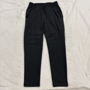 Southpole Jogger Sweatpants Men’s Size M black Drawstring Pockets Zipper Casual